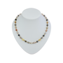 Achat Kette mit Kristallen