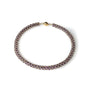 Amethyst Halskette in Mesh Optik von Perlenmieze