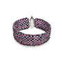 Armband Rubin Sapphire Perlenmieze