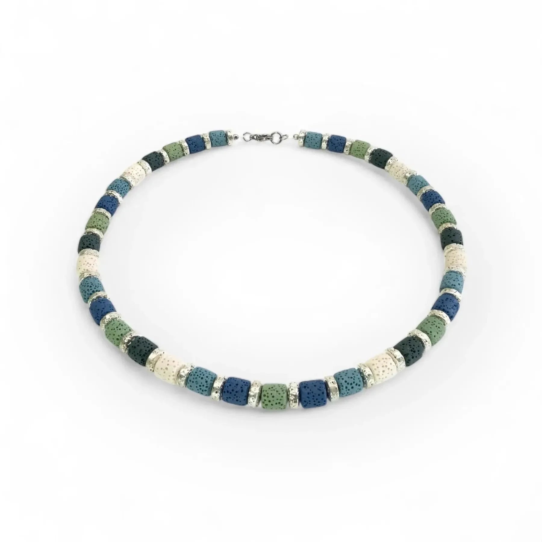 Bunter Lavastein Schmuck