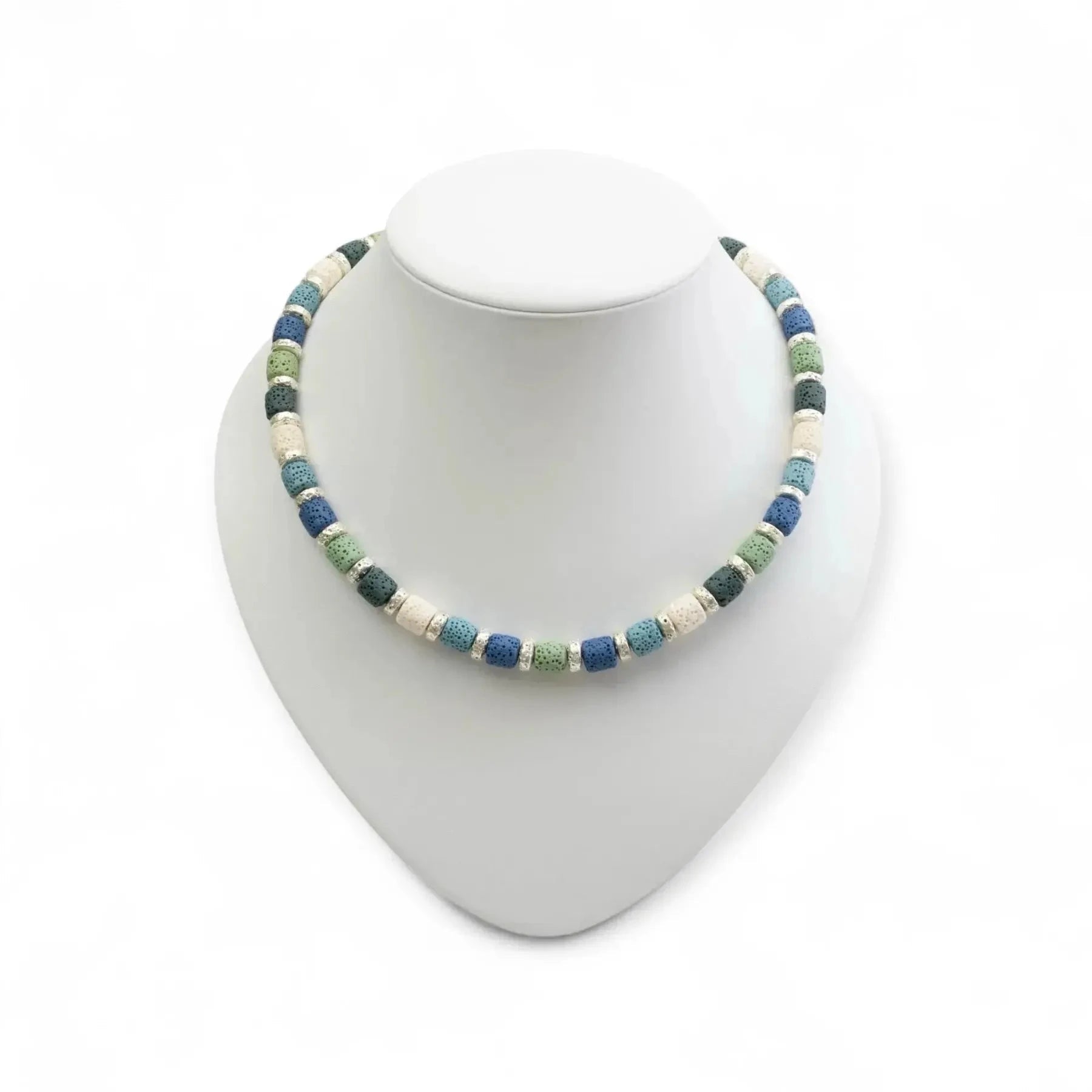 Bunter Lavastein Schmuck