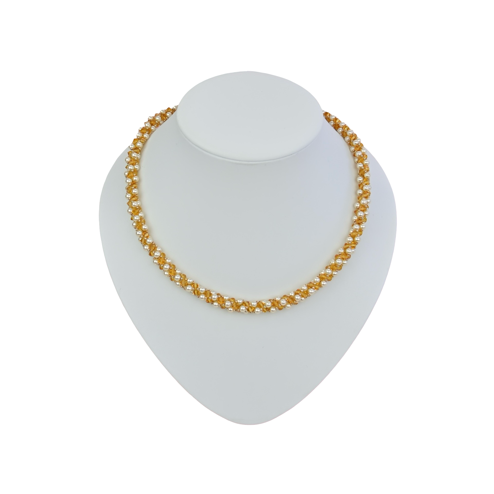 Elegante Kette Damen mit Kristallen