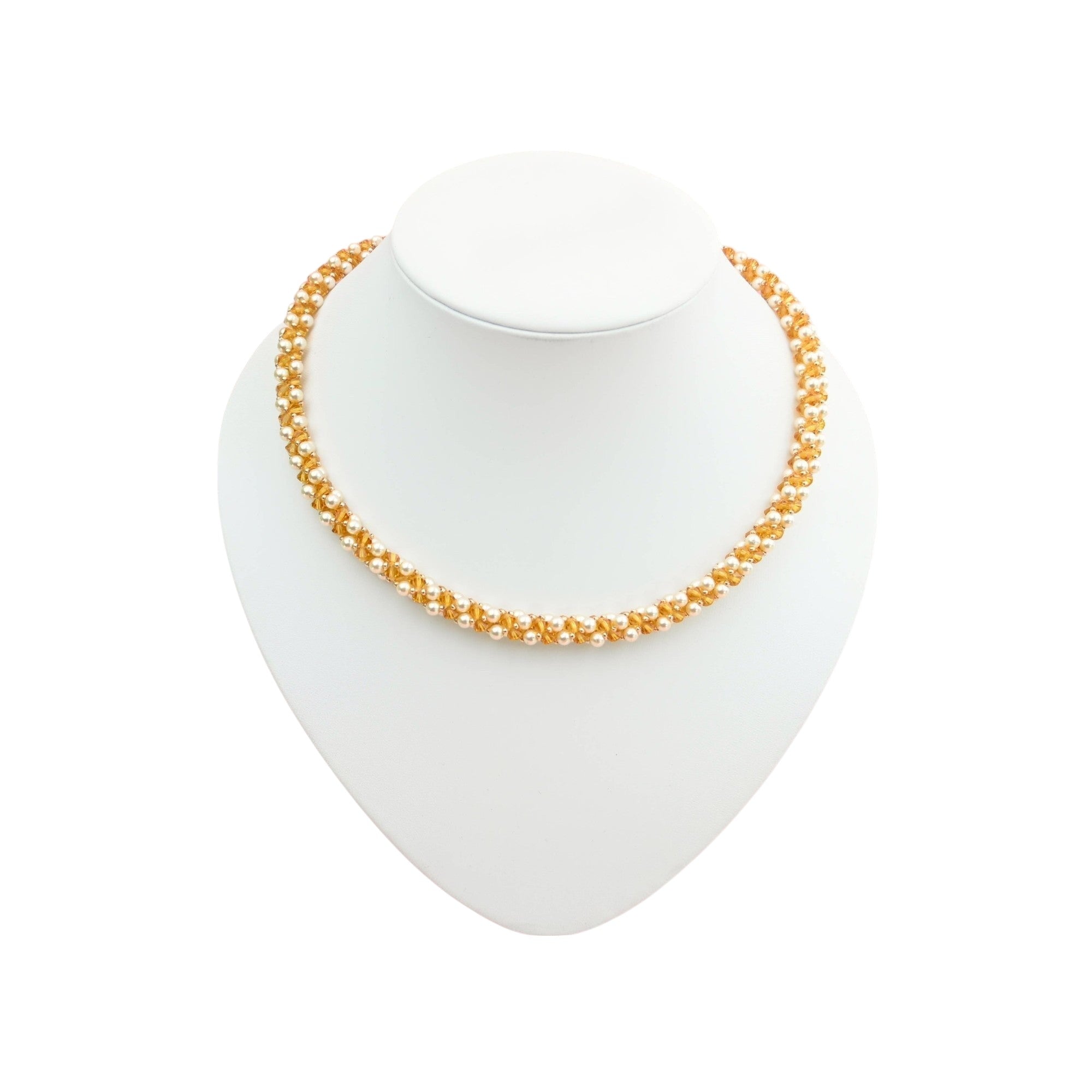 Elegante Kette Damen mit Kristallen