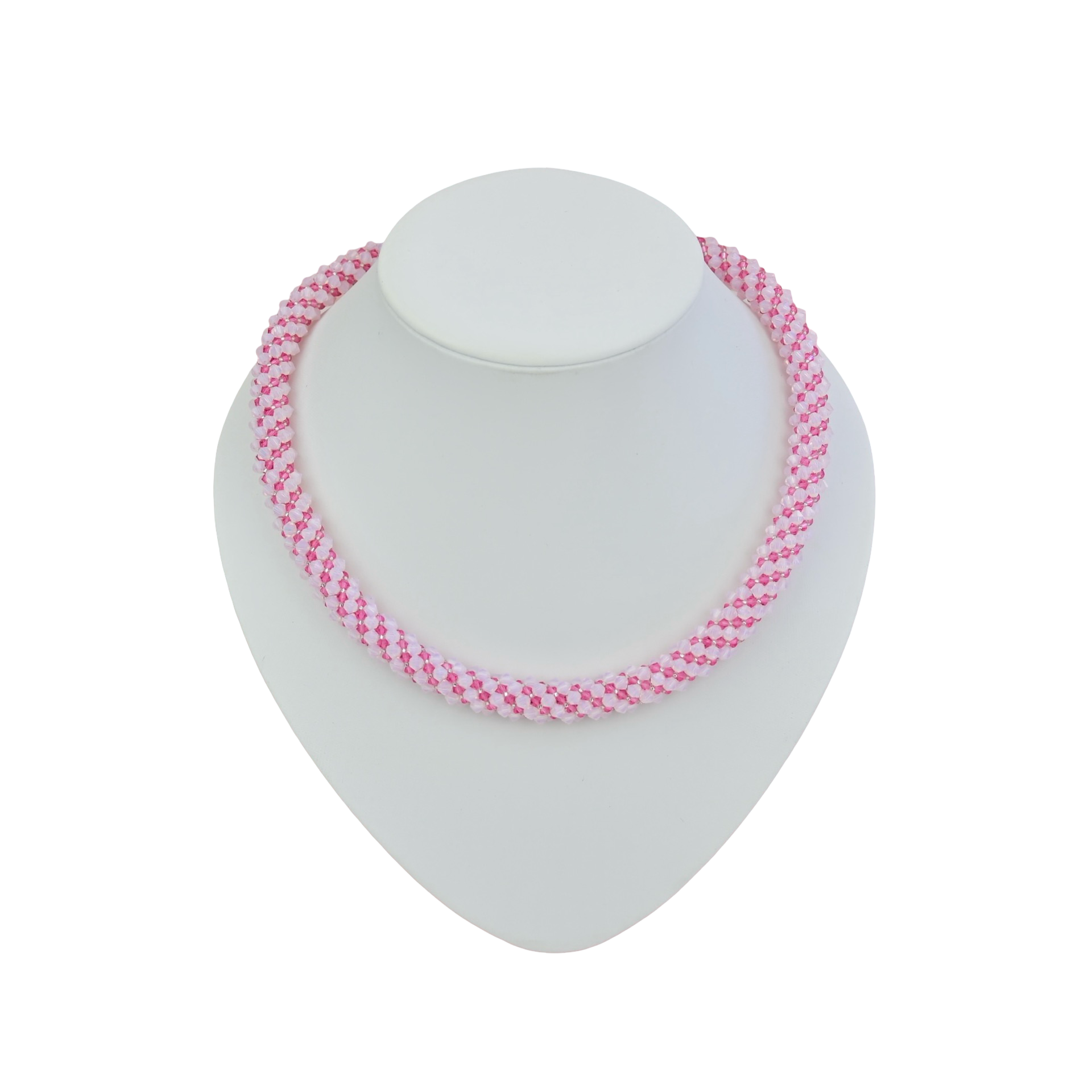 Elegante Kette aus Kristallperlen