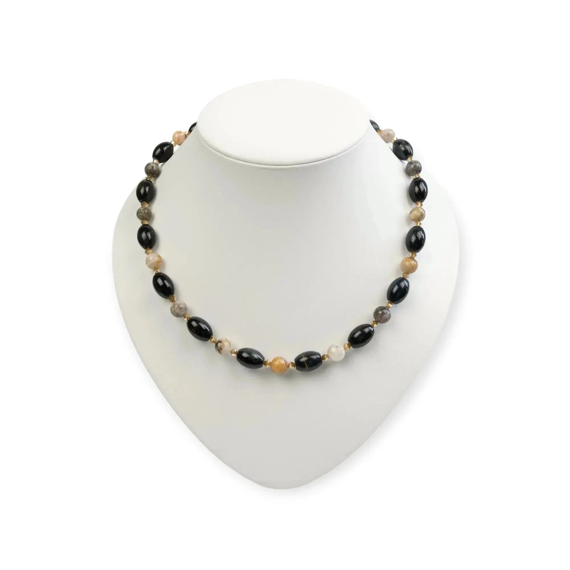 Falkenauge Kette und Armband Set Perlenmieze